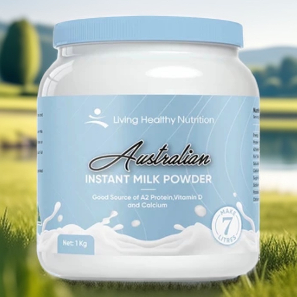 LIVING HEALTHY全脂高钙维生素即溶奶粉