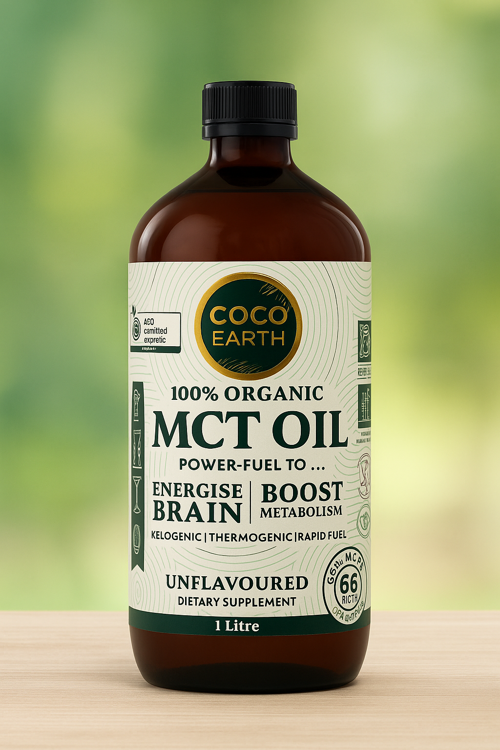 Coco Earth 有机MCT油（1L）